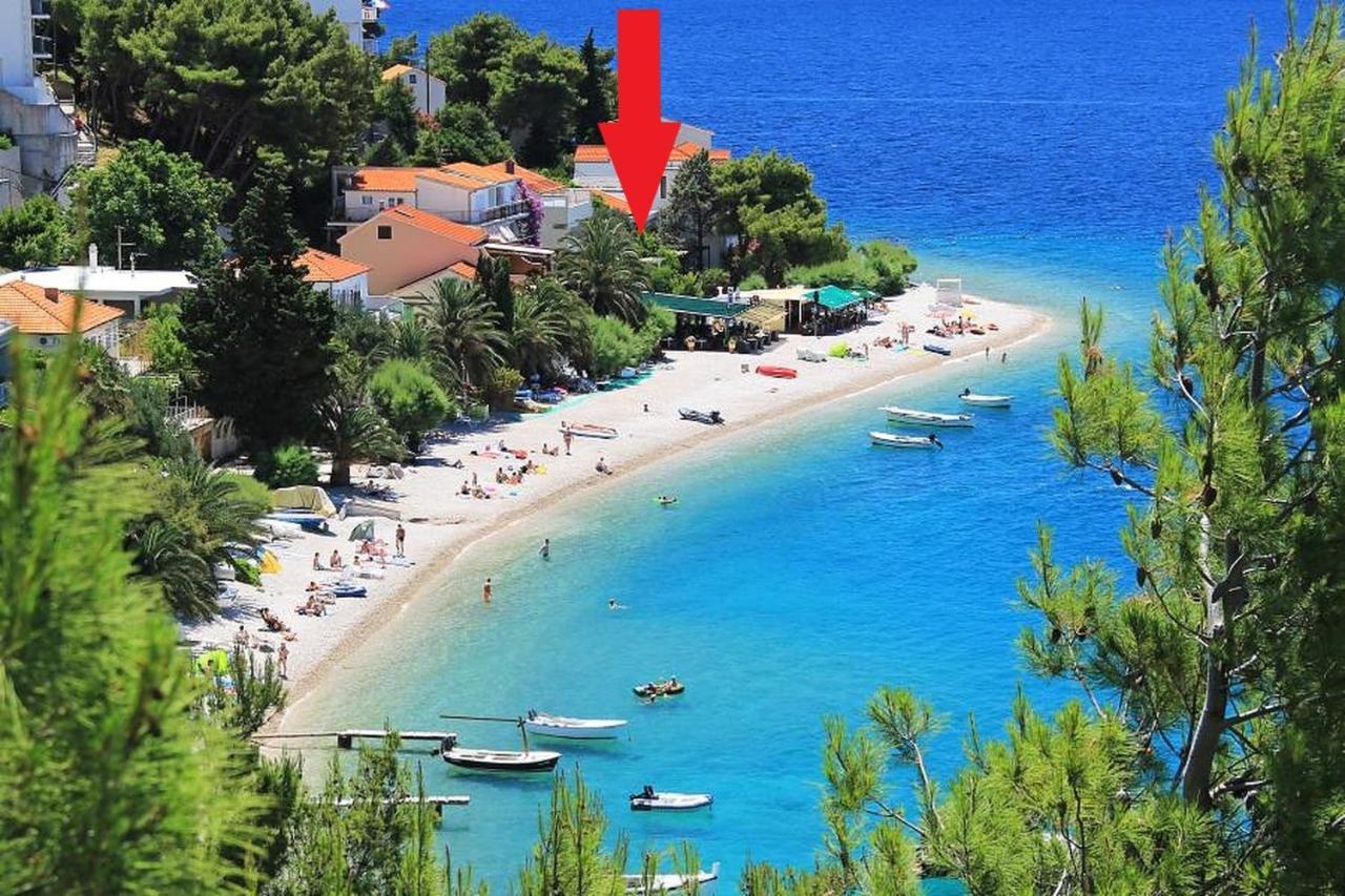 Adriatic Beach Suites Омиш Экстерьер фото